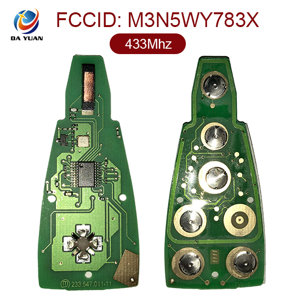 AK024006 for DODGE Smart Remote Key 3+1 Button 433MHz PCF7941 M3N5WY783X