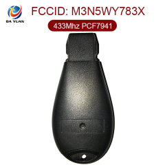 AK023012 for Jeep Smart Remote Key 4+1 Button 433MHz PCF7941 M3N5WY783X
