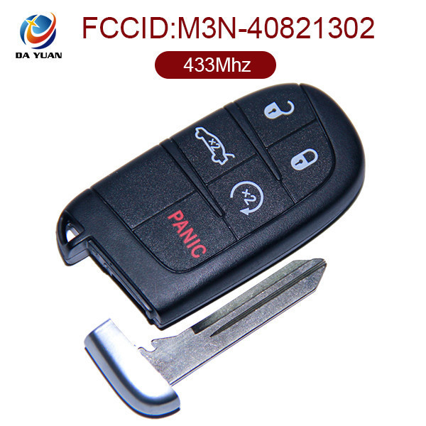 AK023005 for Jeep Smart Remote Key 4+1 Button 433MHz PCF7945 M3N-40821302