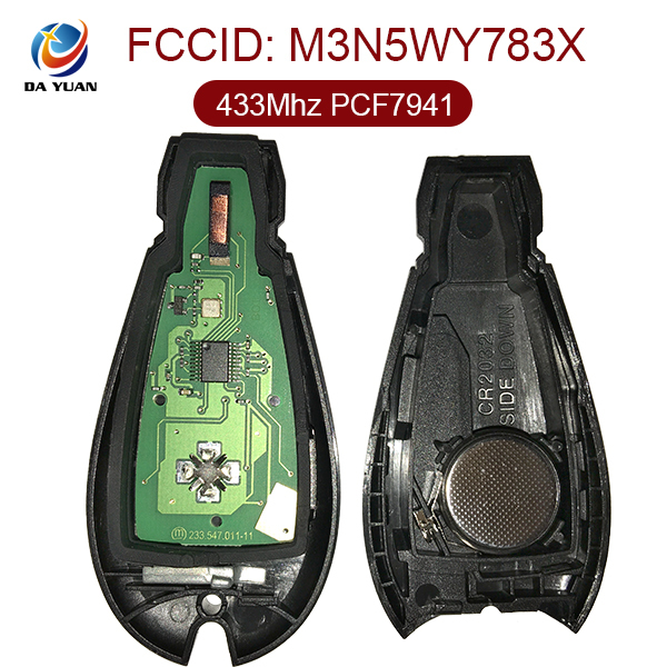 AK023012 for Jeep Smart Remote Key 4+1 Button 433MHz PCF7941 M3N5WY783X