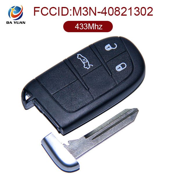 AK023003 for Jeep Smart Remote Key 3 Button 433MHz PCF7945 M3N-40821302