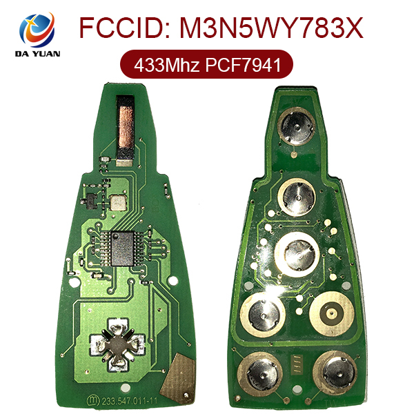 AK023012 for Jeep Smart Remote Key 4+1 Button 433MHz PCF7941 M3N5WY783X