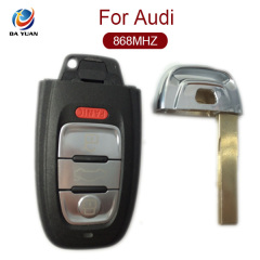 AK008032 for Audi A6L.A4L.Q5.S5.RS5.A7.A8L 3+1Button Smart Key  PANIC 868MHZ