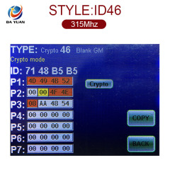 AK013005 Remote Key 5 Button 315MHz ID46 for Buick Lacrosse Regal 2010-2014