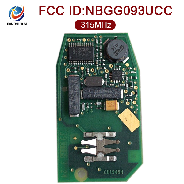 AK030008 for 2015+ Cadillac ELR Smart Remote Key 4+1 Button 315MHz NBGG093UCC 23434879