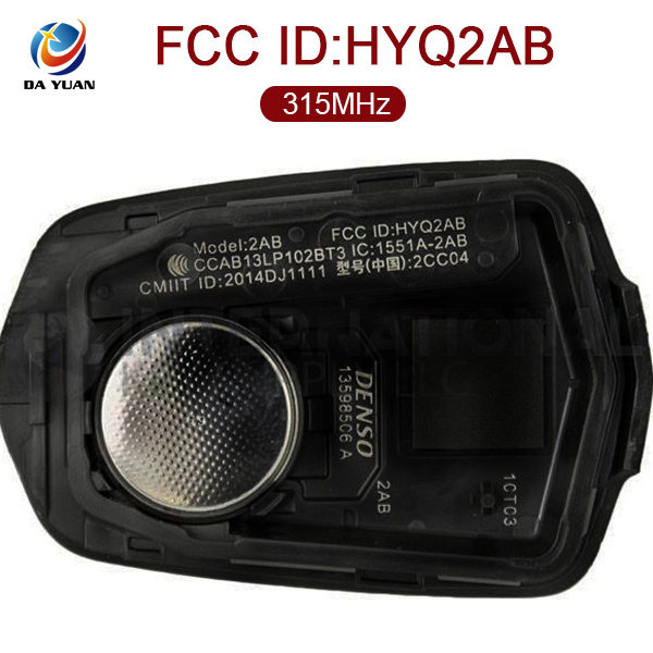 AK030010 for Cadillac ATS XTS CTX Smart Remote Key 3+1 Button 315MHz PCF7937E HYQ2AB 13598506