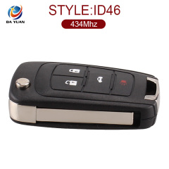 AK013002 for Buick 4 Button Flip Smart Key ID46 434MHZ