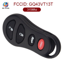AK015049 for Chrysler Keyless Entry Remote 3+1Button 315MHZ (FCC ID GQ43VT13T PN 04684681AA )
