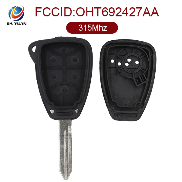AK015020 for Chrysler Remote Key 3+1 Button 315MHz PCF7941 OHT692427AA