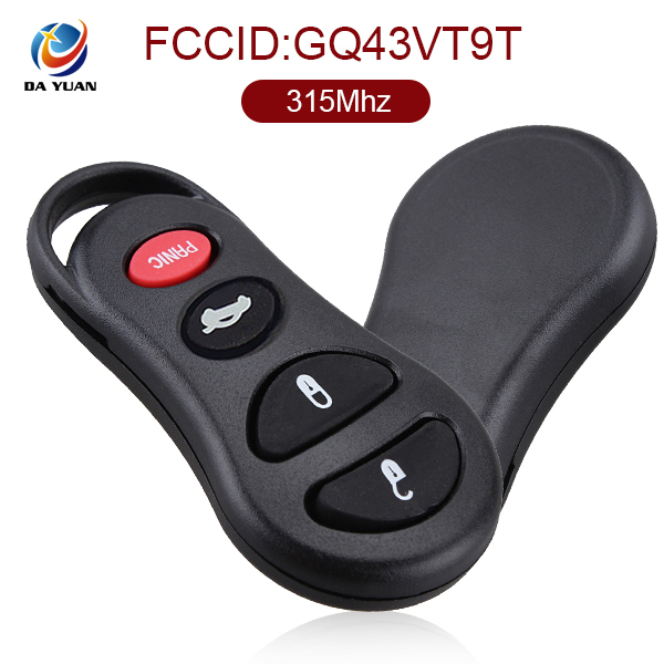 AK015015 for Chrysler Remote Key 3+1 Button 315MHz GQ43VT9T