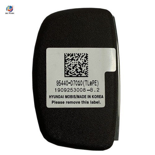 AK020148 Hyundai Tucson 2019-2020 Genuine Smart Remote Key 4 Buttons Auto Start Type 433MHz Genuine Transponder HITAG3 95440-D7010