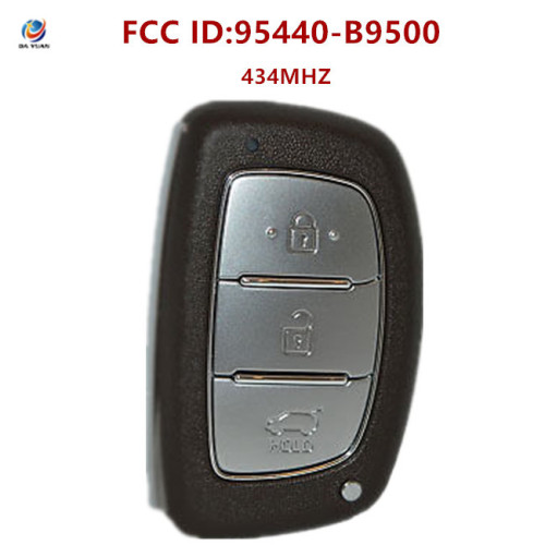 AK020149 3 Buttons 434 MHz Smart Proximity Key for Hyundai I10 - 95440-B9500 - With ID46 Chip