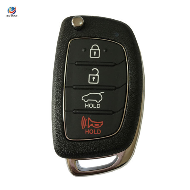 AK020144 2013-15 Hyundai Santa Fe Flip Remote Fob - FCC TQ8-RKE-3F04 315MHZ 4D60 95430-4Z101