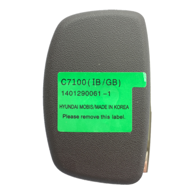 AK020110 For Hyundai I20 2018 Genuine Smart Remote Key 3 Buttons 433MHz PCF7945A Transponder 95440-C7100