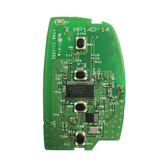 AK020107 For Hyundai Tucson 2018 Genuine Smart Remote Key 4 Buttons 433MHz HITAG 3 Transponder 95440-D3110