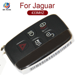 AK025002 for Oem Jaguar Xj Xjl Xf Remote Control 5 Button Smart Key 434MHz