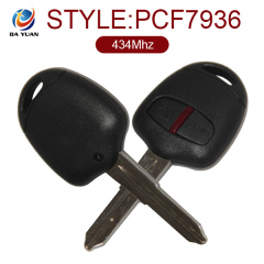 AK011020 For Mitsubishi Outlander 2button after market 434MHZ PCF7936 right blade
