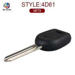 AK011006 for Mitsubishi Transponder Key 4D61 MIT9 With Engraved Logo