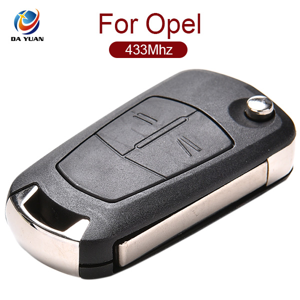 AK028019 2 Button Remote Car Key Fob 433Mhz PCF7941 for Vauxhall Opel Corsa D 2007-2012