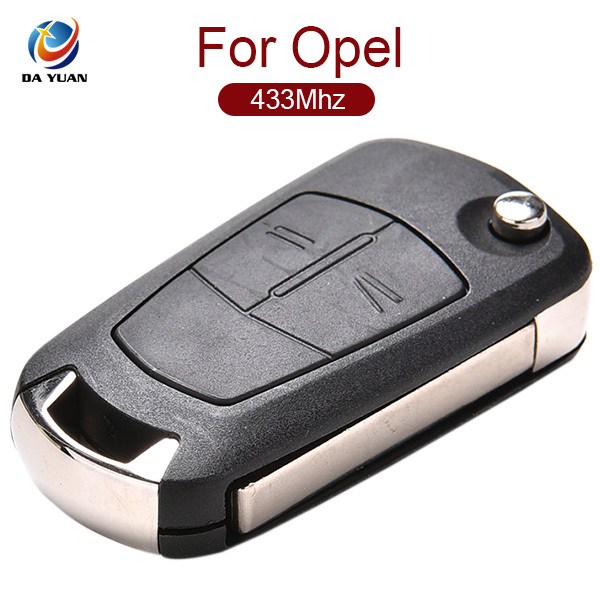 AK028019 2 Button Remote Car Key Fob 433Mhz PCF7941 for Vauxhall Opel Corsa D 2007-2012