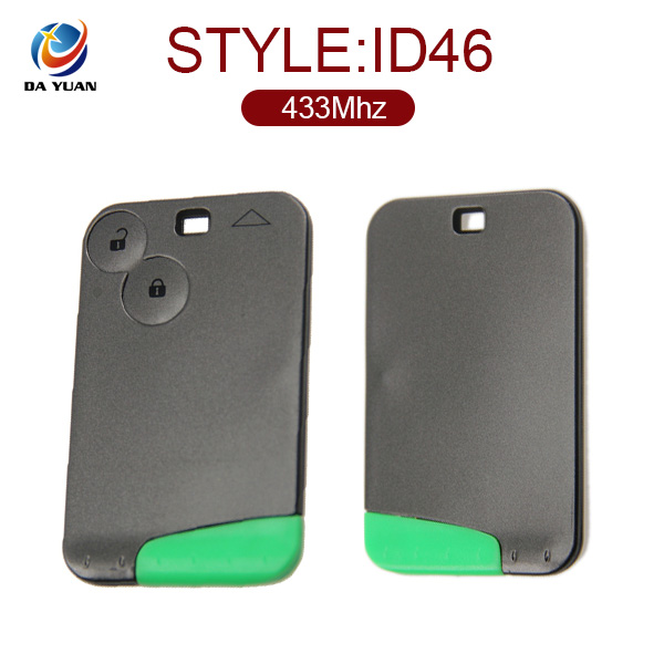 AK010031 for Renault Laguna Smart Key 2 Button 433MHz PCF7947 Without logo