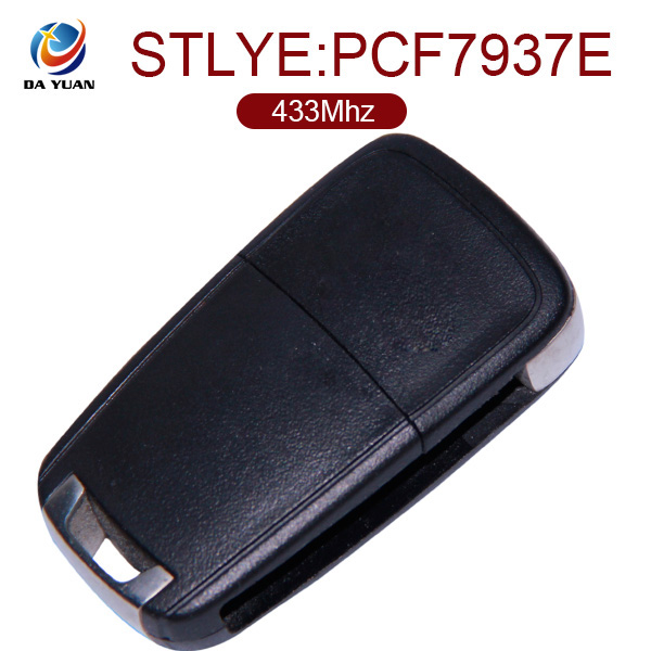 AK028001 for Opel 2 button Flip remote control key 433mhz PCF7937E 5WK50079