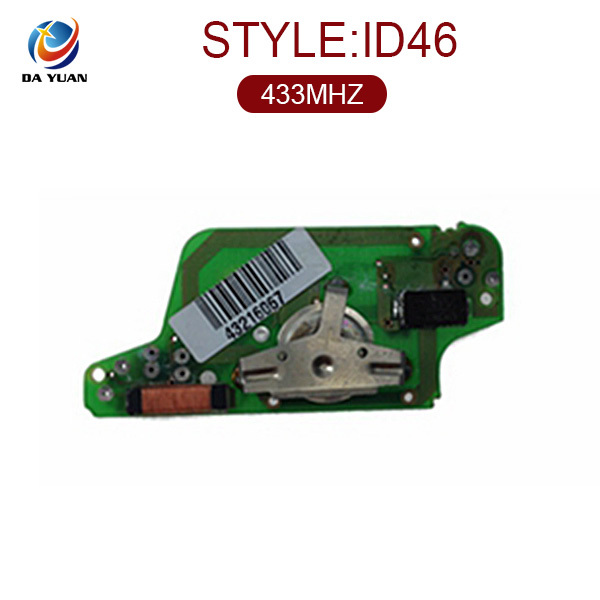 AK009023 for Peugeot 3 Button remote control boards 433MHZ ID46 407