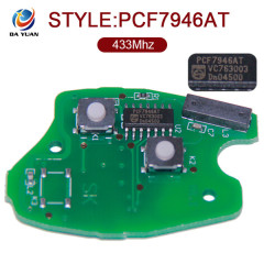 AK010009 for Renault Clio Kangoo Modus 2 Button 433MHz PCF7946