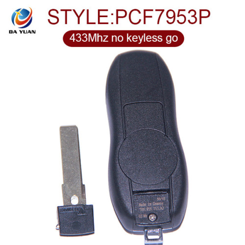 AK005019 for Porsche Cayenne 3 Button 433MHZ PCF7953 7PP 959 753 M no keyless go