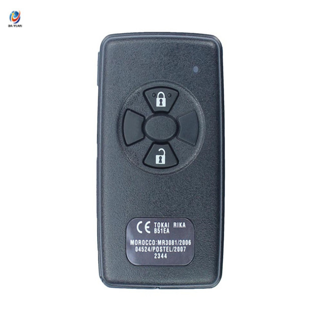 AK007154 Toyota Corolla, Auris, Rav4, Yaris 2006+ Smart Key, 2Buttons, B51EA 0780 PCB P1 D4 4D-67, 433MHz 89904-52071 89904-42050 89904-52072