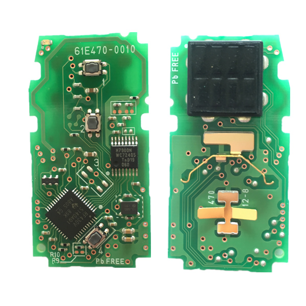 AK007132 For Toyota C-HR Genuine Smart Key Remote 2018 2+1 Buttons 433mhz 61E470-0010 BR2EX