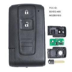 AK007129 Smart 2 button Remote Key fob ASK 315MHz for Toyota Prius 2004-2009 FCC ID B31EG-485 MOZB31EG TOY43