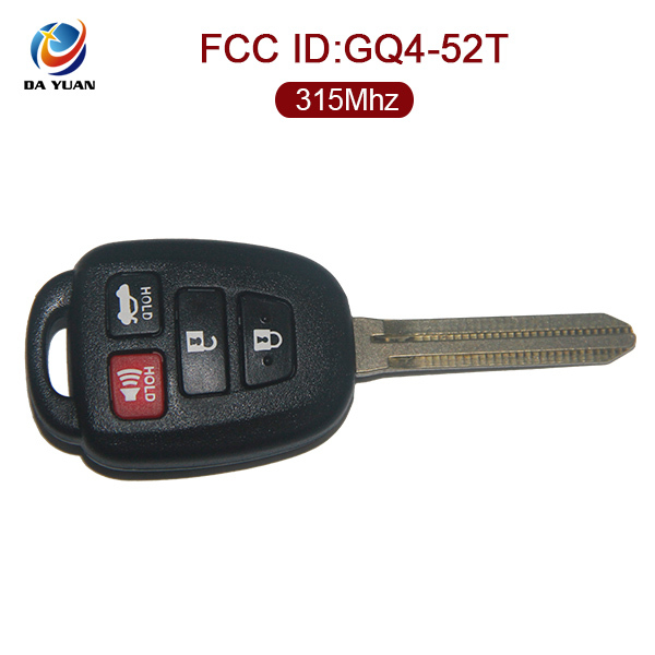 AK007108 for Toyota Remote Key 3+1 Button 315MHz GQ4-52T