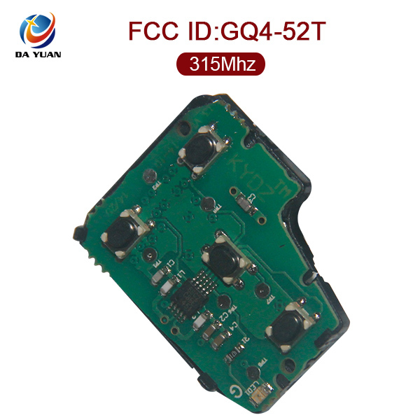 AK007108 for Toyota Remote Key 3+1 Button 315MHz GQ4-52T