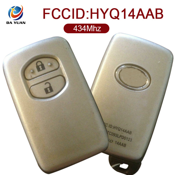 AK007104 for Toyota Smart Key 2 Button 434MHz HYQ14AAB