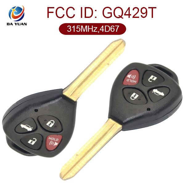 AK007032 for Toyota Avalon 4button Remote Key(USA)