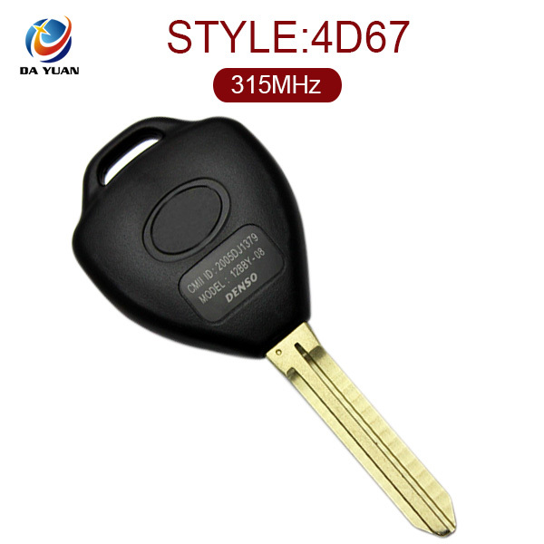 AK007040 for Toyota Camry 3 button Remote Key(315MHz) 4D-67 Chip