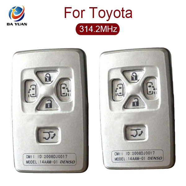 AK007051 for Toyota AlphaPrevia Zoncode usa ( 2013 )5 button 314.2 mhz 271451-0780