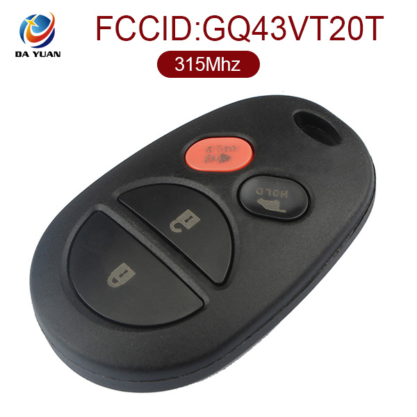 AK007017 ob 4 button 315Mhz for Toyota Solara Avalon 2005 2006 2007 GQ43VT20T