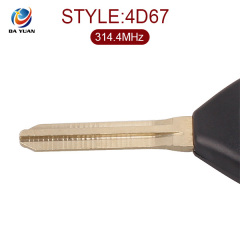 AK007014 for Toyota 2 Button Remote Key (Austrilia-Denso-314.4MHz 67chip
