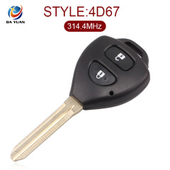 AK007014 for Toyota 2 Button Remote Key (Austrilia-Denso-314.4MHz 67chip