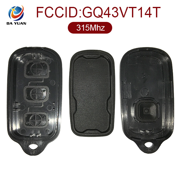 AK007006 for Toyota 3+1 Button Remote Set(USA) 315MHZ FCCID GQ43VT14T