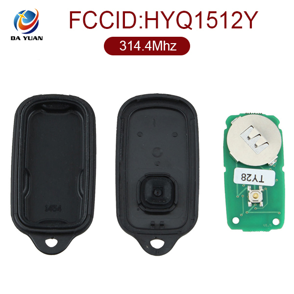 AK007004 for Toyota 3+1 Button Remote control(USA) 314.4MHZ FCC ID HYQ1512Y