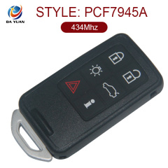 AK050003 for Volvo S60 V60 XC60 S80 Smart Card 5+1 Button 434MHz PCF7945A