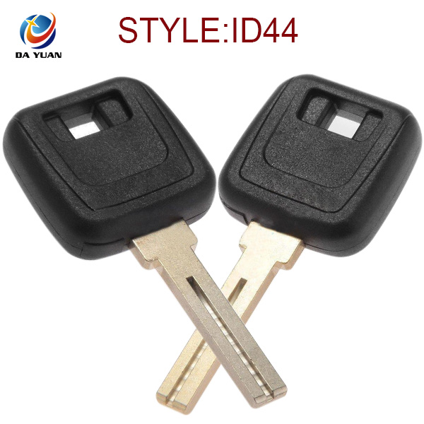 AK050005 New Replacement Uncut Blade Ignition Transponder Chip Key For Volvo C70 S70 With ID44 Chip
