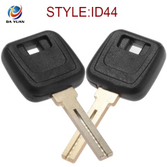 AK050005 New Replacement Uncut Blade Ignition Transponder Chip Key For Volvo C70 S70 With ID44 Chip