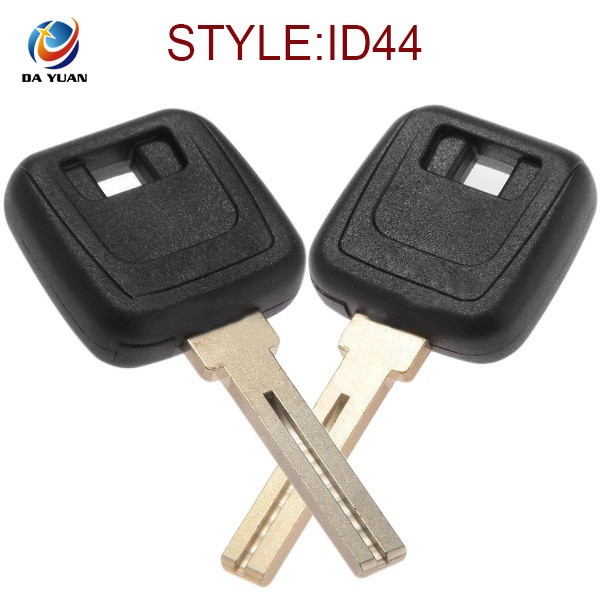 AK050005 New Replacement Uncut Blade Ignition Transponder Chip Key For Volvo C70 S70 With ID44 Chip