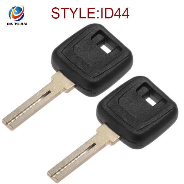 AK050005 New Replacement Uncut Blade Ignition Transponder Chip Key For Volvo C70 S70 With ID44 Chip