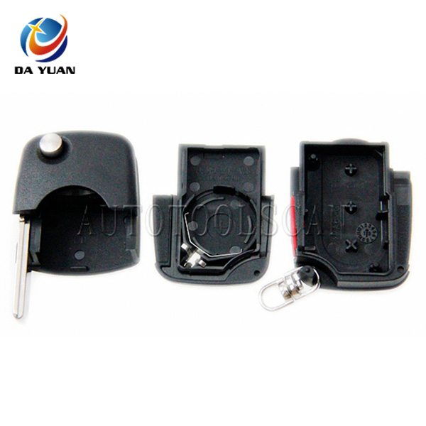 AS008013 FOR Audi 3+1 button battery box Flip remote control key