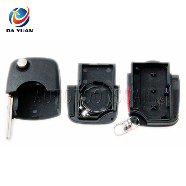 AS008013 FOR Audi 3+1 button battery box Flip remote control key